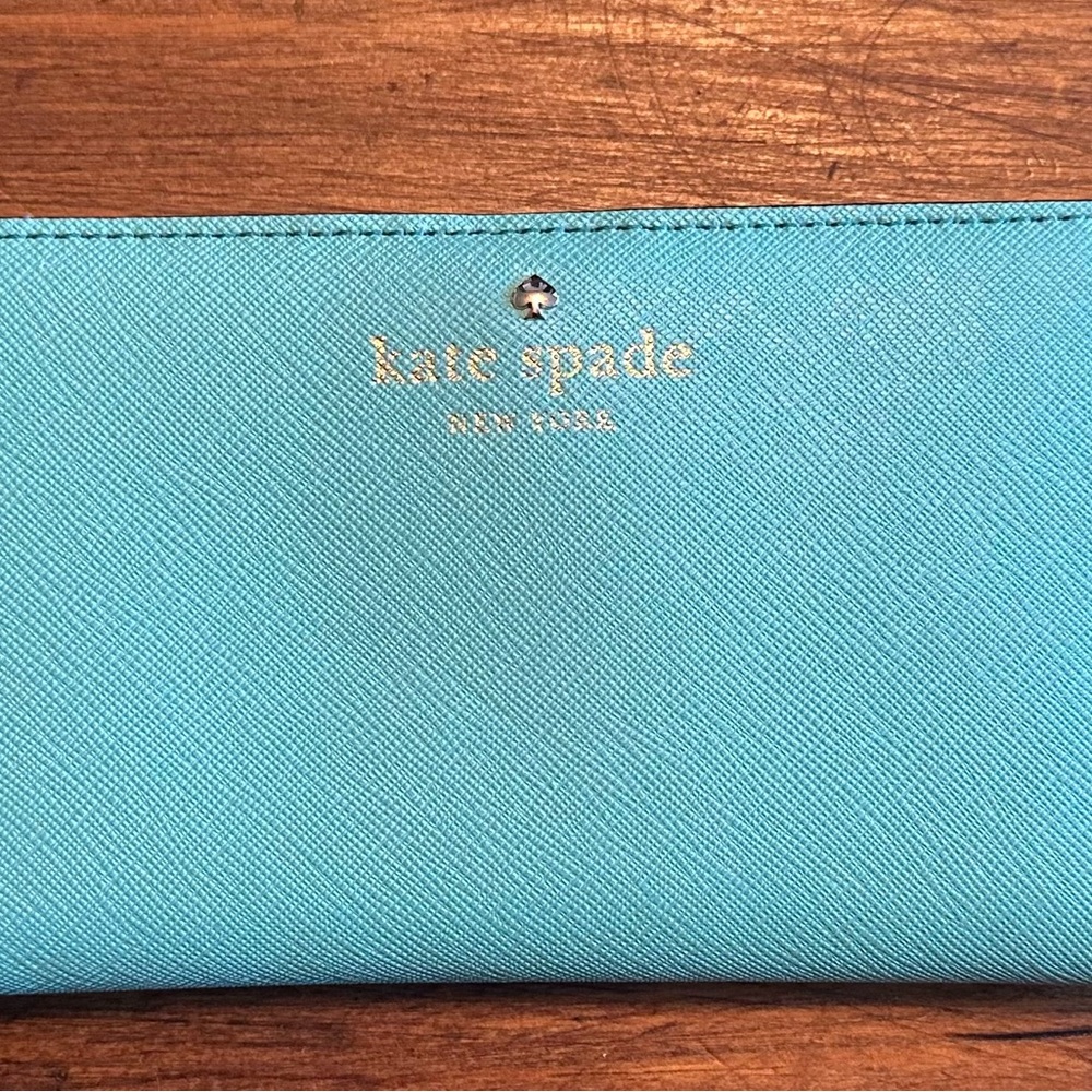 Kate Spade Cameron Street Stacy Continental Wallet - Atoll Blue